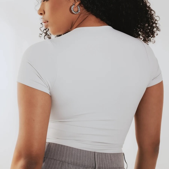 Klassy network everyday classic light grey t-SHIRT bramisuit M - Picture 8 of 11